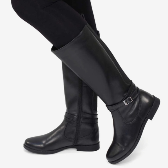 Maddison Danifa Black Mid Calf Boots size 37 (6.5) - Picture 5 of 9